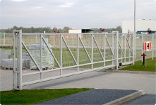 Brama przesuwna wjazdowa przemysłowa producenta PLAST-MET - oferta Namysłów, Opolskie