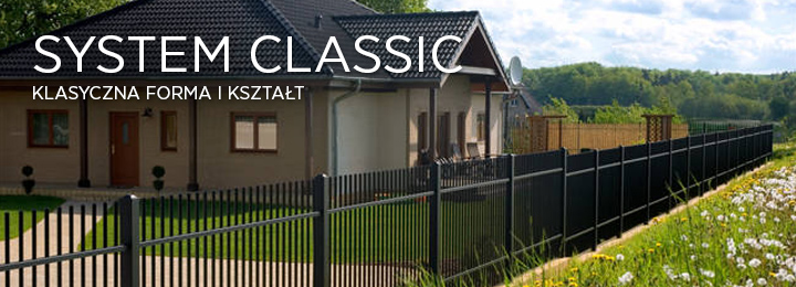Wzór ogrodzenia Classic - Wiśniowski
